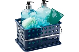 iDesign 61208 InterDesign Spa Basket, Small, Navy