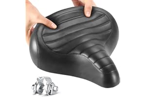 ASTIS Comoda sella per bicicletta ergonomica per uomo e donna, impermeabile, ammortizzante per bici da città, mountain bike, ebike, cyclette