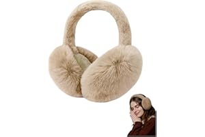 bhb Ohrenwärmer für Frauen & Mädchen Fleece Winter Ohrenschützer Warm Weich Unisex