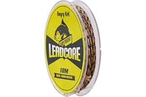 ANGRYFISH Braided Lead Wire Fishing Line Heavy Duty Low Elasticity Quick Sinking Carp Fishing Line Carp Rig Wire Fishing