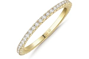Morfetto 14K Gold Filled Ring 2MM Thin Wedding Rings Band CZ Simple Dainty Rings Gold Stackable Rings Thumb Rings