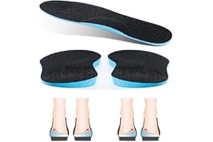 XINIFOOT Solette Per Pronazione Per Uomo E Donna, Solette Ortopediche Per Fascite Plantare Per Correggere Piedi Piatti, Gambe A O/X, Gambe Arcuate, Dolore Al Tallone (Colore: Gamba X)