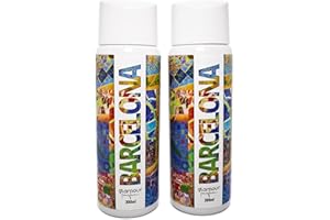GLAMOUR PARFUM - Pack de 2 Recambios de Ambientador de Hogar Barcelona - 300 ml - Aroma Cítrico y Jazmín - Fragancia de Larga Duración - Ambientador Textil - para Pulverizar en la Cama o en Cortinas