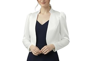 BlackButterfly Formel Satin Manches Longues Boléro Veste
