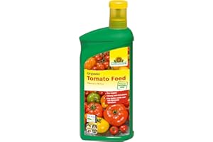 Neudorff Organic Tomato Feed – Organic liquid fertiliser for all varieties of tomatoes. Rich in Potassium for full-flavoured tomatoes. Child and pet safe, 1 litre