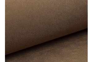 Lederkonzept Tissu en Microfibre Imitation Alcala pour Meubles, Coussins,44 Marron