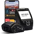 Rexing V1 Wi-Fi LCD FHD 1080p 170° Wide Angle Car Dashboard Camera Recorder with G-Sensor, WDR, Loop Recording, Supercapacitor, Mobile App (2.4in)