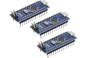 TANMOTE Nano V3 Board 3 Stück, Mainboards mit 328P CH340G Mikrochip 5V 16M Mikrocontroller Kompatibel mit Arduino IDE, Mini USB Interface