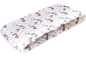 Premium Knit Diaper Changing Pad Cover"Jo" by Copper Pearl