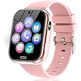 Smartwatch per Bambini, Orologio Telefono Intelligente per Ragazza e Ragazzo Touchscreen con Giochi, Contapassi, Musica, Foto