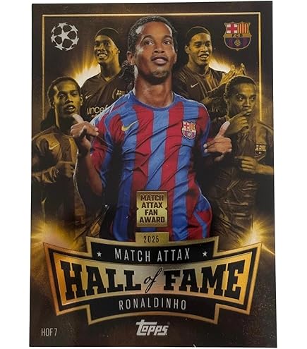 ronaldinho limited edition card Topps Match Attax 2023 2024 Ronaldinho Artists of the Game Limited Edition  Card : Amazon.co.uk: Sports & Outdoors