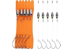 ‎DOVESUN Dovesun Angelsets Angelzubehör Set Carolina Rig Kit für Barschangeln Gewichte Angeln Sinker