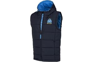 OLYMPIQUE DE MARSEILLE Doudoune sans Manche Om - Collection Officielle