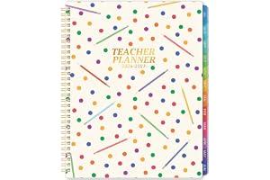 Teacher Planner 2026-2027, Teacher Planner 2026-2027 Academic Year | JULY 2026 - JUNE 2027, 8.5"x11" Weekly & Monthly Planning Book, School Lesson Plan