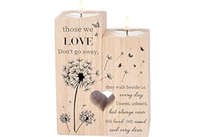 OLD TIMES Sympathy Gift Memorial Gift Remembrance Gifts, Candle Holders - Condolence Gifts, Memorial Candles, Bereavement Gifts for Loss of Mum Dad