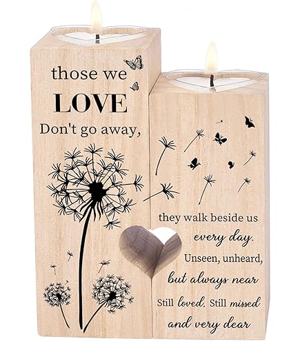 Festive Remembrance Candle Holder, someone We Love is