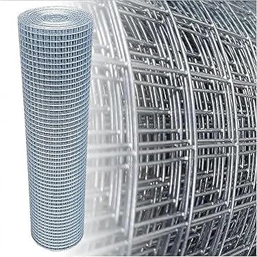 AlpineReach Hühnerdraht 0,4 X 8,2 M – Grün, PVC-beschichtet, Für Garten, Handwerk & Geflügelgehege