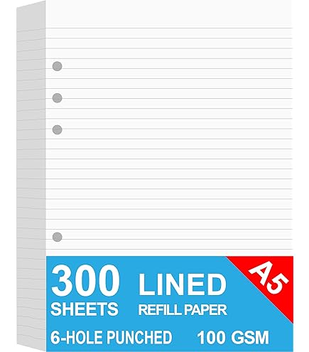The Head Plan Daily Planner Refills - A5 Filofax Compatible Inserts