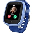 XPLORA X6 Play - Watch Phone for Children (4G) - Calls, Messages, Kids School Mode, SOS Function, GPS Location, Camera and Pedometer - Including 3 months free subscription (BLUE)