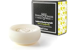 Edwin Jagger SSLP Traditionelle Rasierseife Limonen & Granatapfel 99,9% natürlich 65g Nachfüllpackung