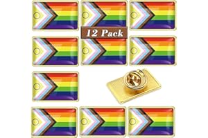 OMNISEXUAL 12/24/100/150 Pcs New Intersex Inclusive Progress Pride Pin Brooches Rainbow Gay Flag Badge Brooch LGBT Enamel Progressive Lapel Badges Pins Bulk Decoration for Clothes and Bags Gifts