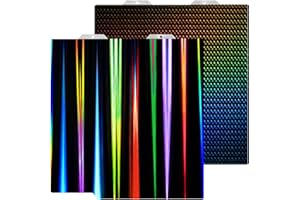 HIKUDIY Placa de construcción H1H de 184 x 184 mm para Bambu Lab A1 Mini, cama de impresión de doble cara Light Beam+Phantom Placa flexible de acero flexible para impresora 3D Bambu Lab