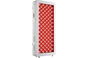 Appareil de thérapie par la lumière rouge Bestqool, thérapie par la lumière proche infrarouge, 100 LED, lampe de thérapie par la lumière rouge LED haute puissance pour les douleurs articulaires.160W.
