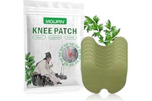 MQUPIN Parche para aliviar el dolor de rodilla,15 parches para aliviar el dolor, parches para aliviar el dolor de ajenjo para inflamación de rodilla, espalda, cuello y hombros
