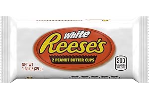 Reese's White Peanut Butter Cup - Cup au Beurre d'Arachide et Chocolat Blanc, 1 pièce (39g)