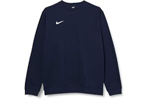 Nike Kinder Sweatshirt Team Club Full Zip Kapuzenjacke,Blau (Obsidian/football White), S