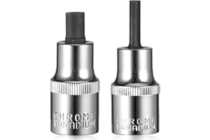 EUIOOVM 2 pcs Drive Strut Leg Pry Socket Set, Shock Absorber Strut Nut Removal Tool, Suspension Strut Spreader Socket, Drive Hub Spreader Kit for Audi,VW, BMW, Mini, Ford