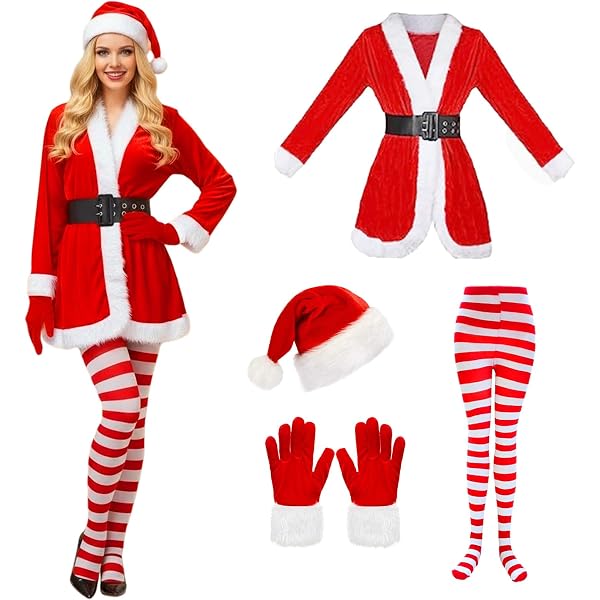 Cappello Da Babbo Natale Per Adulti - Rosso Con Pompon, Accessorio Festivo Per Feste E Foto