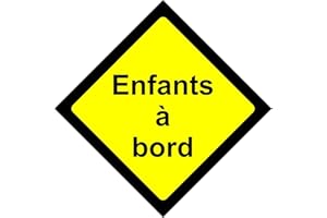 KPCM DISPLAY LTD Signe Enfants à Bord de Voiture - Autocollant 150mm x 150mm