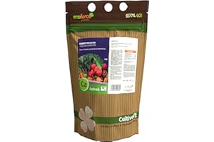 CULTIVERS Engrais Organique Correcteur de Calcium 1 kg. Engrais 100% Soluble. Calcium à Haute Concentration pour Tous Les Types de Plantes, Arbres, Arbres fruitiers et légumes. Force Calcium Eco