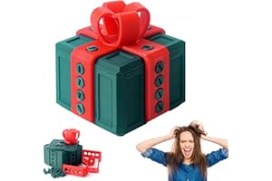 AUDASI BoîTe Cadeau Really Annoying, Imprimé 3D Annoying Avec Vis Rangement 8cm Coffret Cadeau Amusant, BoîTe Cadeau Fantaisie Coffret Cadeau Ennuyeux pour Petits Bijoux en espèces Saint-Valentin(vert)