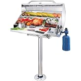 Magma T10 &ndash; 185 28 Double Locking stand tutucu Magma mangalın Marine Karavan i&ccedil;in-Dejeuner aksesuarı