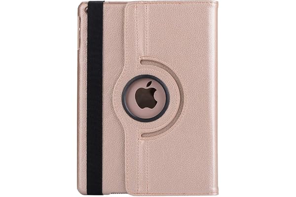 Flyorigin iPad Mini 5 Mini 4(2019) Housse pour,Etui Smart Cover,Fait automatiquement Passer en Mode Veille et Sortir du Mode Veille Votre,Support Fonction,Rotatif 360 Degre+Stylet Gratuit
