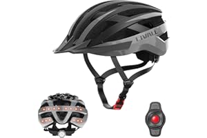 LIVALL Casco Bici da Corsa Bluetooth con Luce LED, Casco Bicicletta Smart con Telecomando, Allarme SOS e Microfono e Altoparlante Integrati, Uomo e Donna