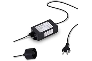 Bellerofonte Alimentatore di Ricambio per Sterilizzatori UV Acqua 12-16 watt con LED di funzionamento e Allarme Sonoro di Guasto per Lampada Ultravioletti Attacco 2+2 pin