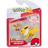 Pok&eacute;mon PKW3510 Savaş Fig&uuml;r&uuml; Seti - Beepi, Drap, Blitza, Resmi Pok&eacute;mon Fig&uuml;r Seti