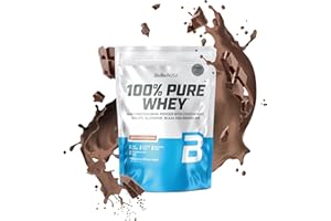 ‎BIOTECHUSA BioTechUSA 100% Pure Whey | Białko w proszku z BCAA i glutaminą | Bezglutenowe, bez oleju palmowego | 21g białka w porcji, 454 g, Czekolada