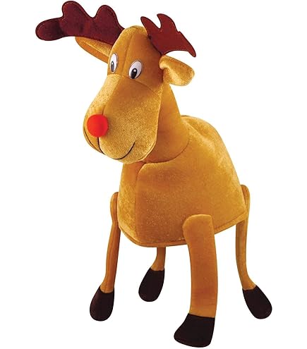 Plüsch Truthahn Weihnachtshut – Lustige Weihnachtsmütze Für Kostümpartys, Für Erwachsene & Kinder