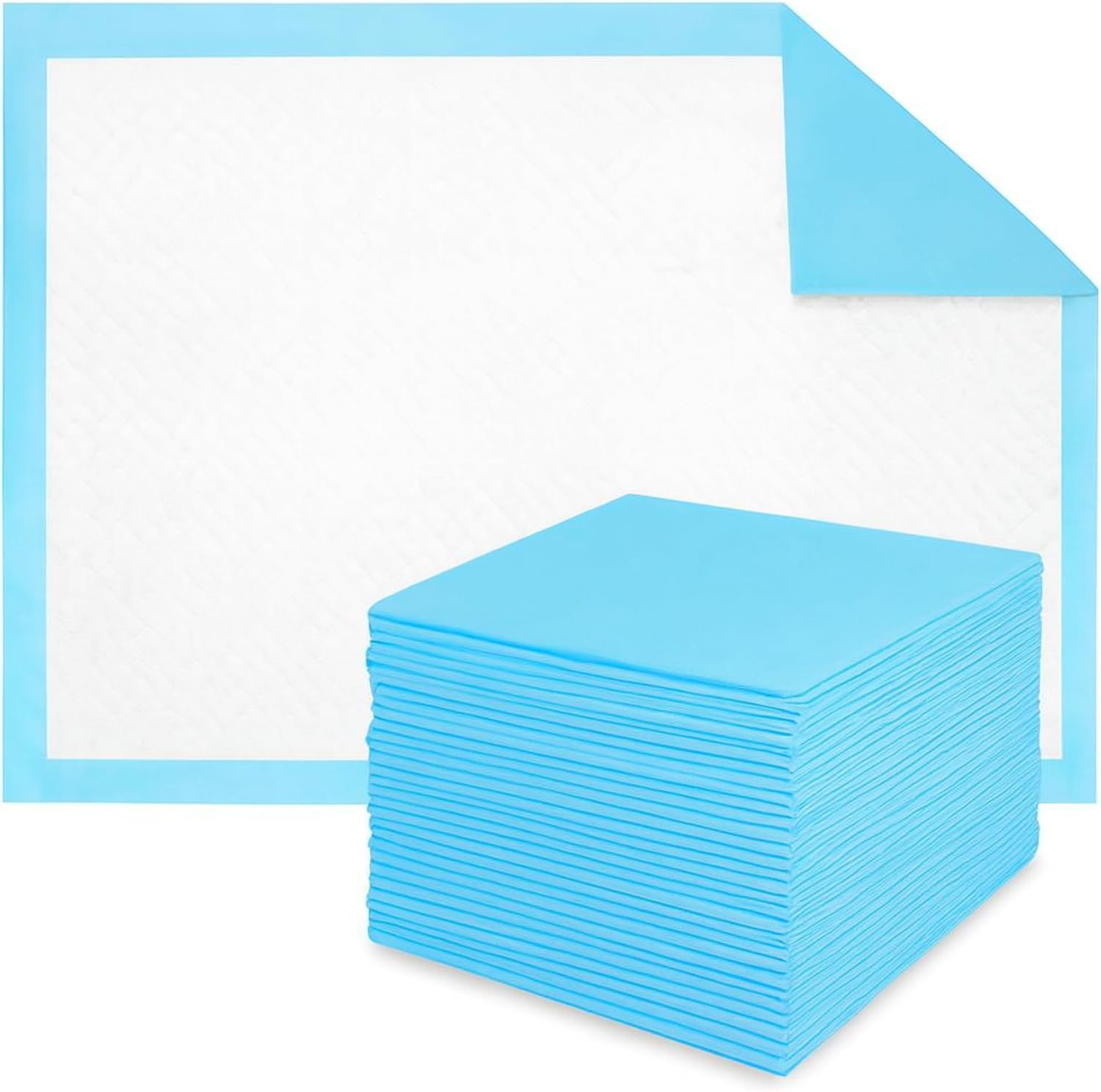 Empapadores Bebe - Empapador Cambiador Desechable Bebe - 60 Cambiadores Desechables 40 X 60 - Especial Pieles Sensibles - Ultra Absorbentes y Suaves - Sin Perfumes Ni Látex