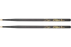 ZILDJIAN Z5BB baqueta batería 5B Z Custom negro cromado edición limitada