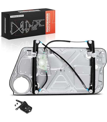 Golf 4 Fensterheber Schalter Fensterheber-Metallplatte 1C0837656C Für VW New Beetle 9C1 - Vorne Rechts, Ohne Motor Fenster Heber Motor