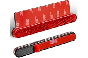 polarmotor catadioptrico moto homologado E4 catadrioptico 101 x 13 x 6 mm,Reflector para motocicleta 2 unidades