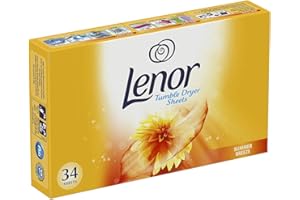 Lenor - 34 fogli per asciugatrice per bucato e profumazione deodorante - Summer Breeze - citystores