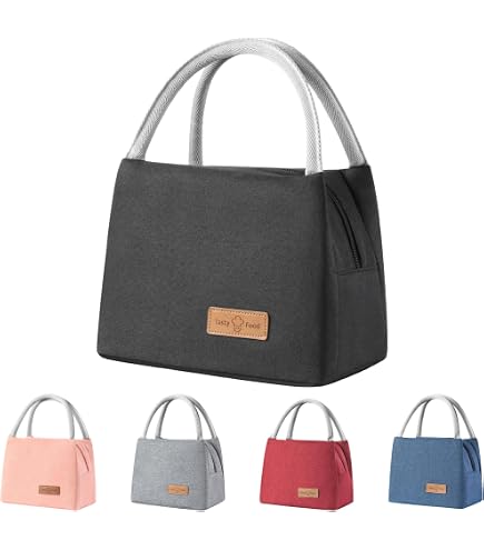 Sac Isotherme Repas GIEEU - 6,5L, Résistant Aux Fuites, Motif Fraise, Garde Le Froid 4-8h