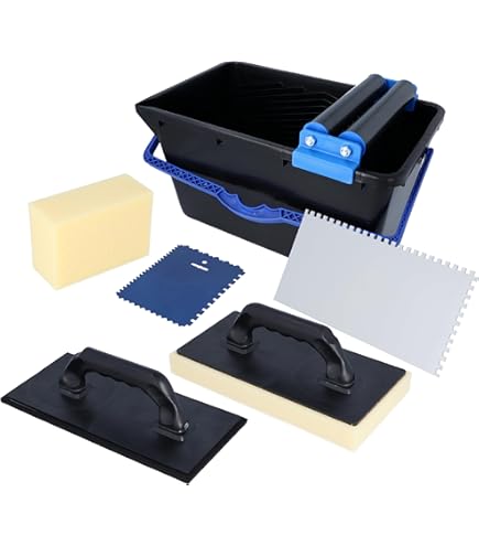 Vasca Lava Pezzi Per Officina Vaschetta Lavaggio 'Pulirapid' Con Ruote - 3 Rulli In Acciaio, Griglia E Frattone | Plastica Antiurto Vaschetta Lavaggio Con Frattazzo