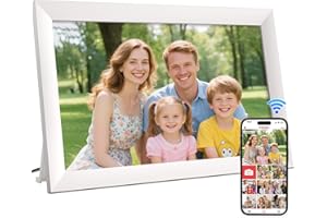 Frameo Digital Photo Frame, Hesmor 10.1 Inch WiFi Electric Picture Frame, HD IPS Touchscreen, 32GB Storage, Auto-Rotate, App Sharing
